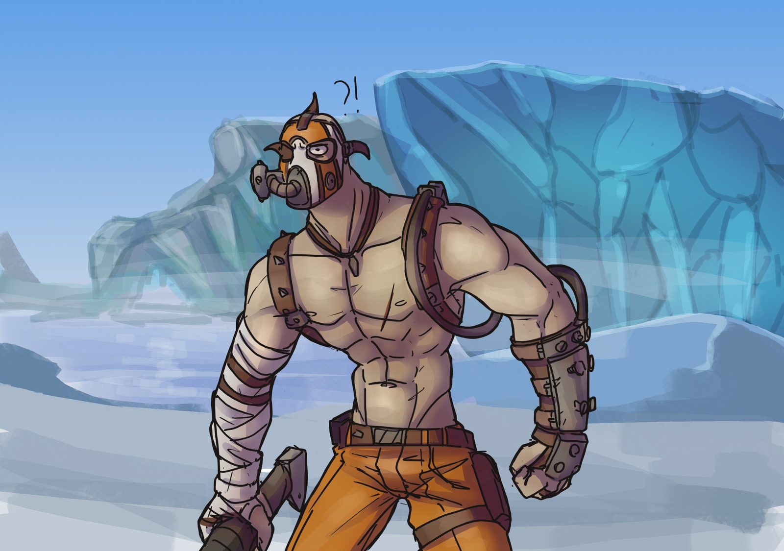 What can upset a maniac? - Comics, Elvenbacon, Games, Borderlands, Borderlands 2, Krieg, , Longpost, Ask Borderlands