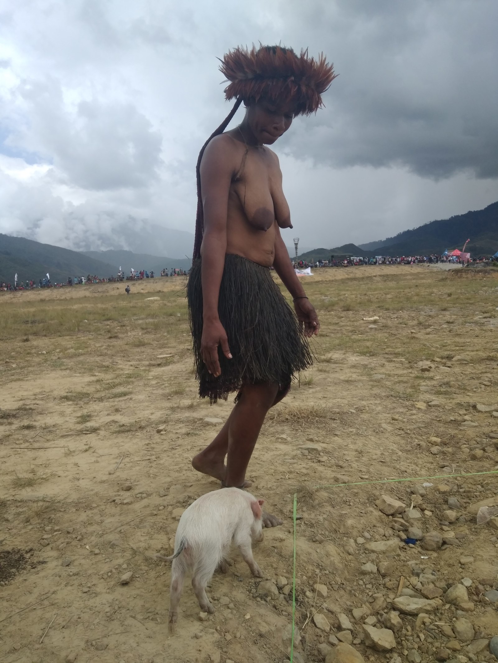 On a visit to the Papuans. Baliem Festival. - NSFW, My, Papuans, Papua New Guinea, Travels, Traveling in Asia, Longpost, The festival, 