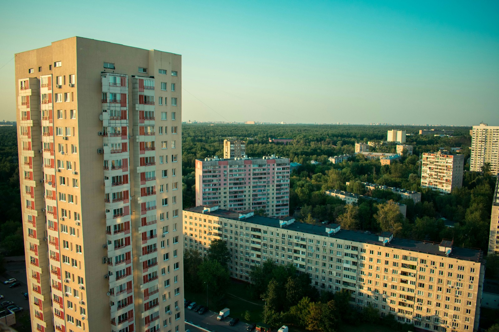 Moscow from above - My, The photo, Moscow, Summer, beauty