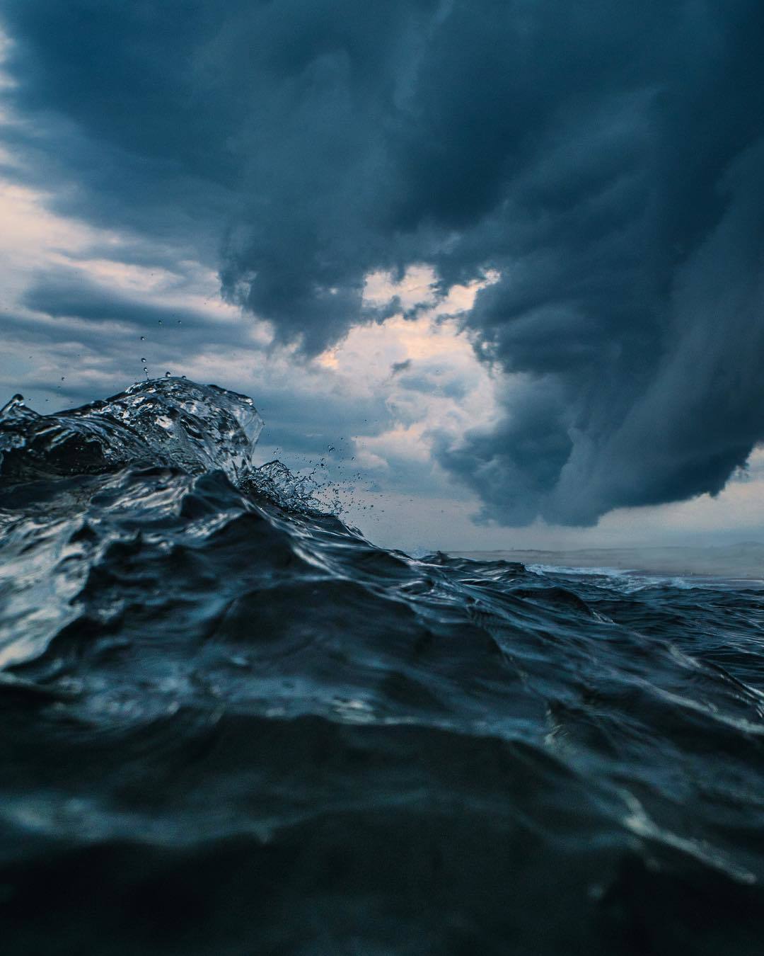 clouds and ocean - Ocean, Clouds, Long Island, The photo