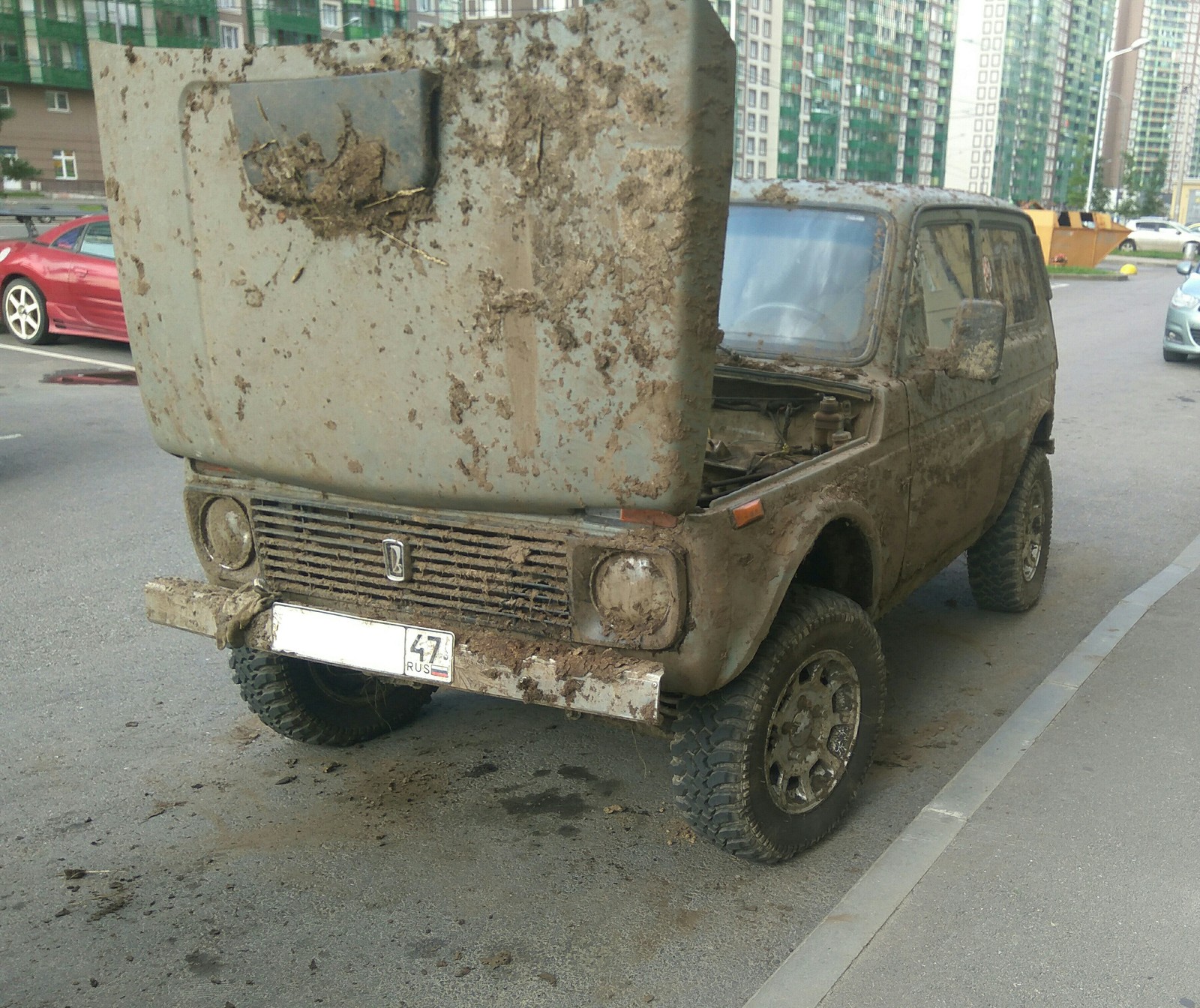 When you use it for the intended purpose - SUV, Niva, Dirt