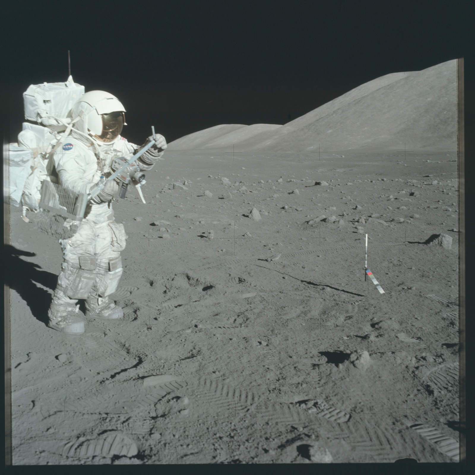 Photos from the Moon. Part 3 - moon, Apollo, The photo, Space, Longpost, USA, NASA