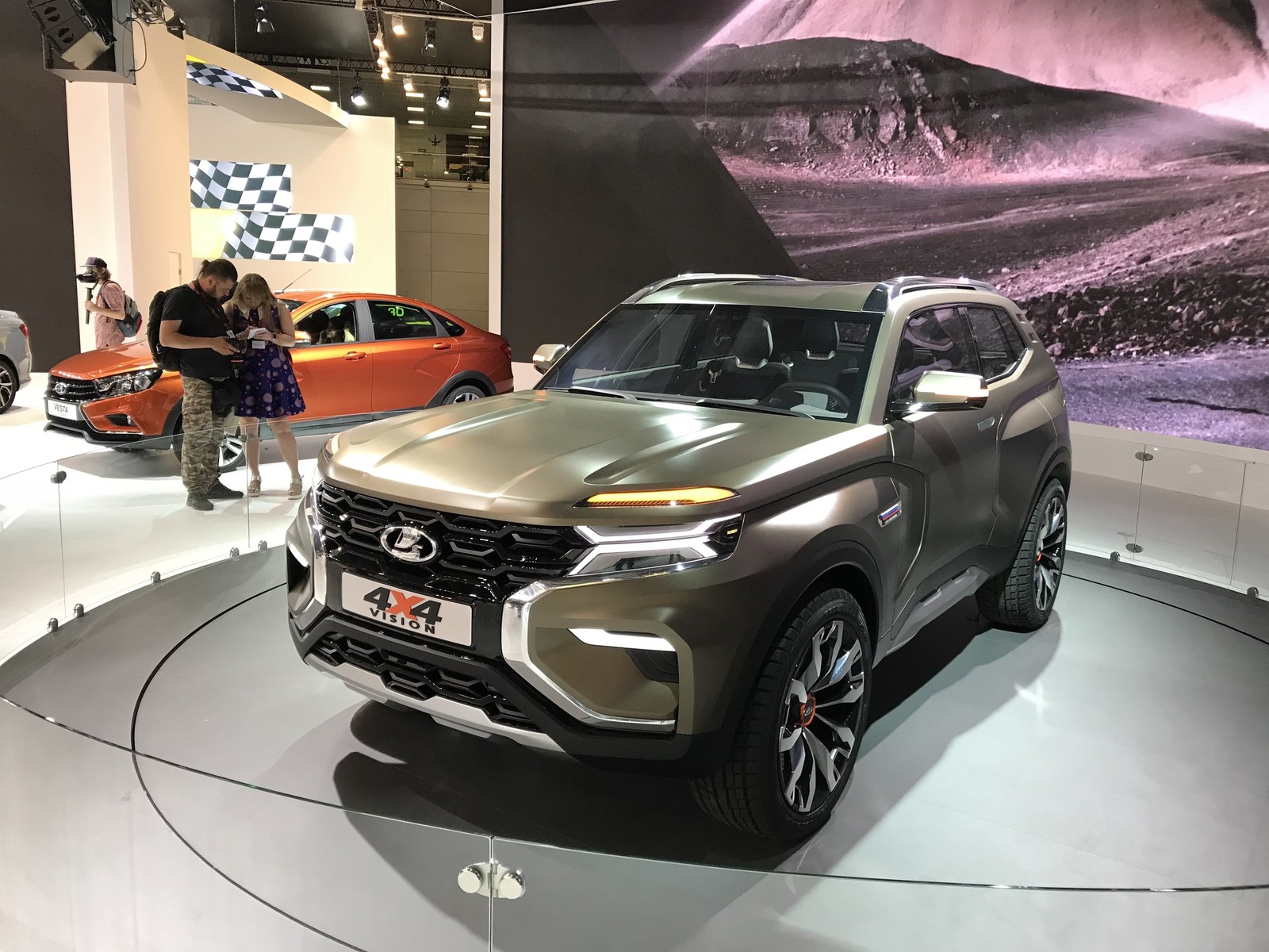 AvtoVAZ showed a new field - Niva, Niva 4x4, , Longpost