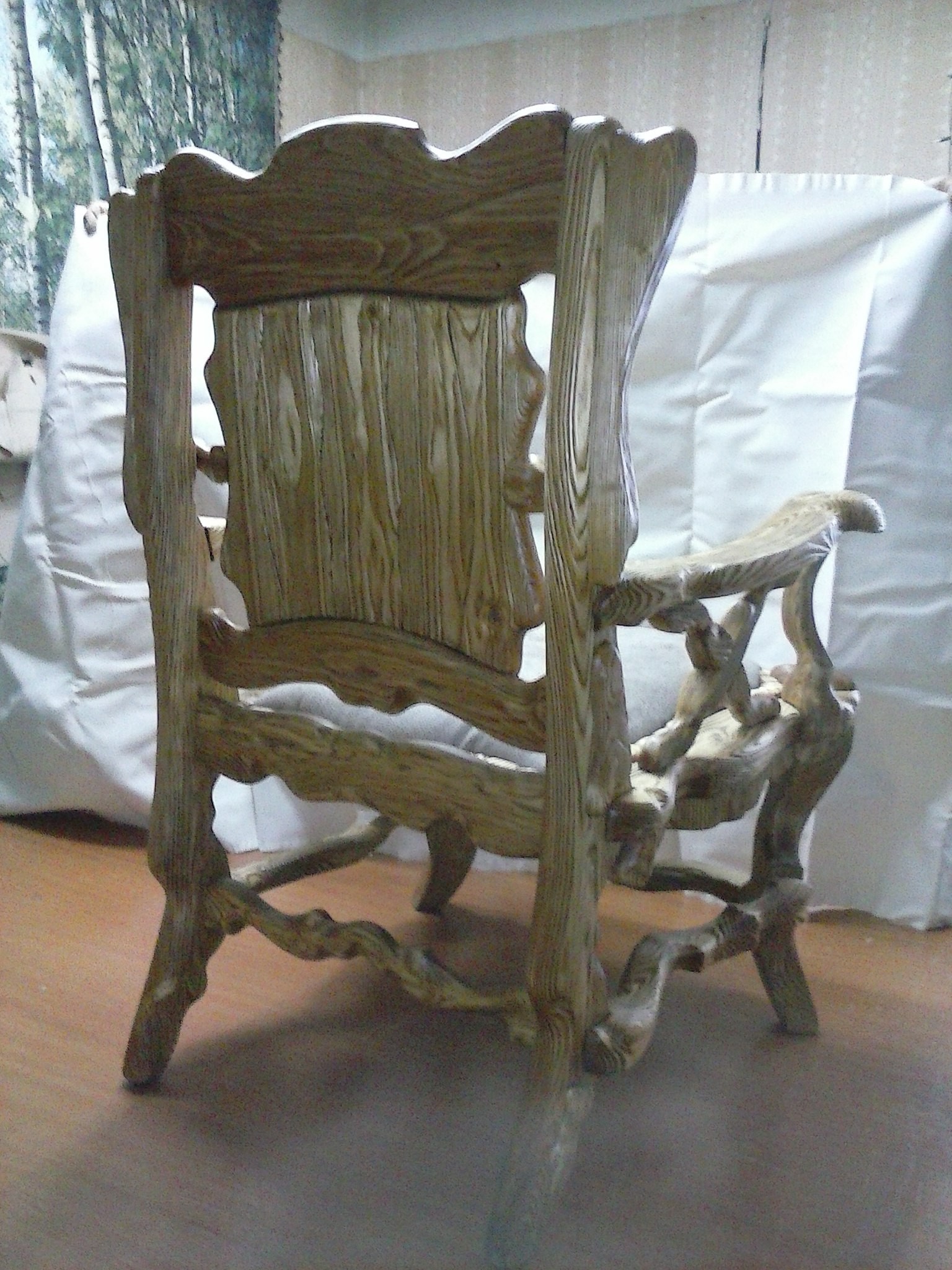 Handmade armchair - Armchair, Handmade, Longpost