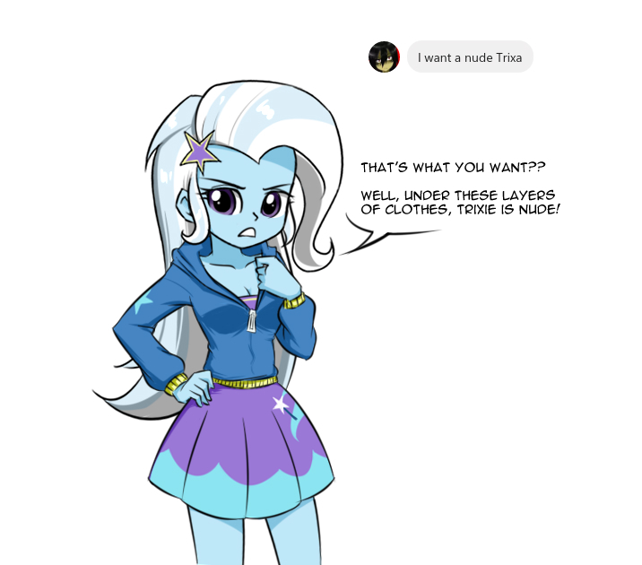 Trixah - My little pony, Equestria girls, Trixie, Twilite-Sparkleplz