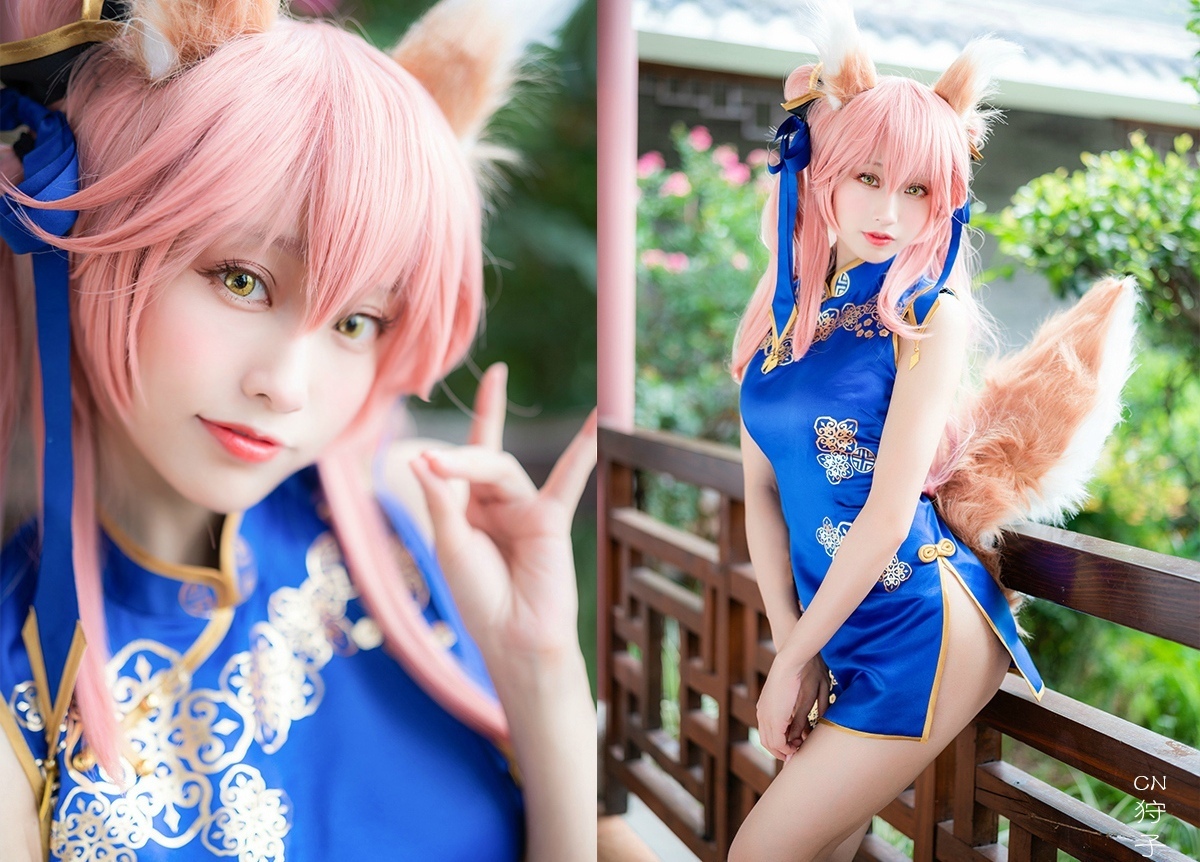 Tamamo-no-Mae - NSFW, Anime, Cosplay, Fate, Fate grand order, Tamamo no mae, Longpost, Tail, Strawberry