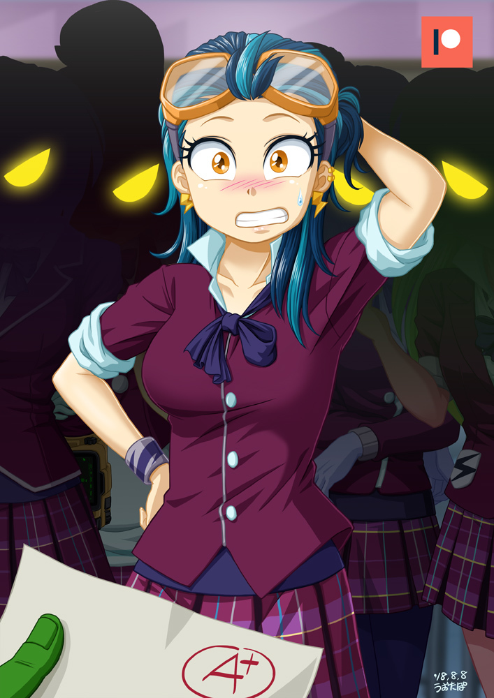 Head Student - My little pony, Equestria girls, Indigo Zap, Uotapo, Longpost