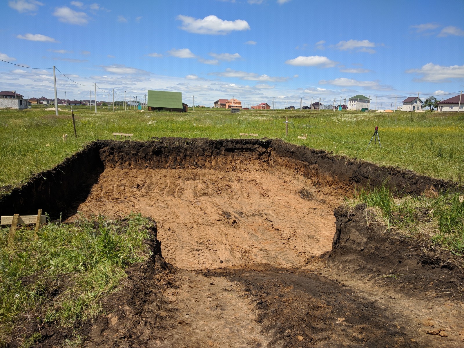 A start - My, Construction, Foundation, House, With your own hands, Longpost