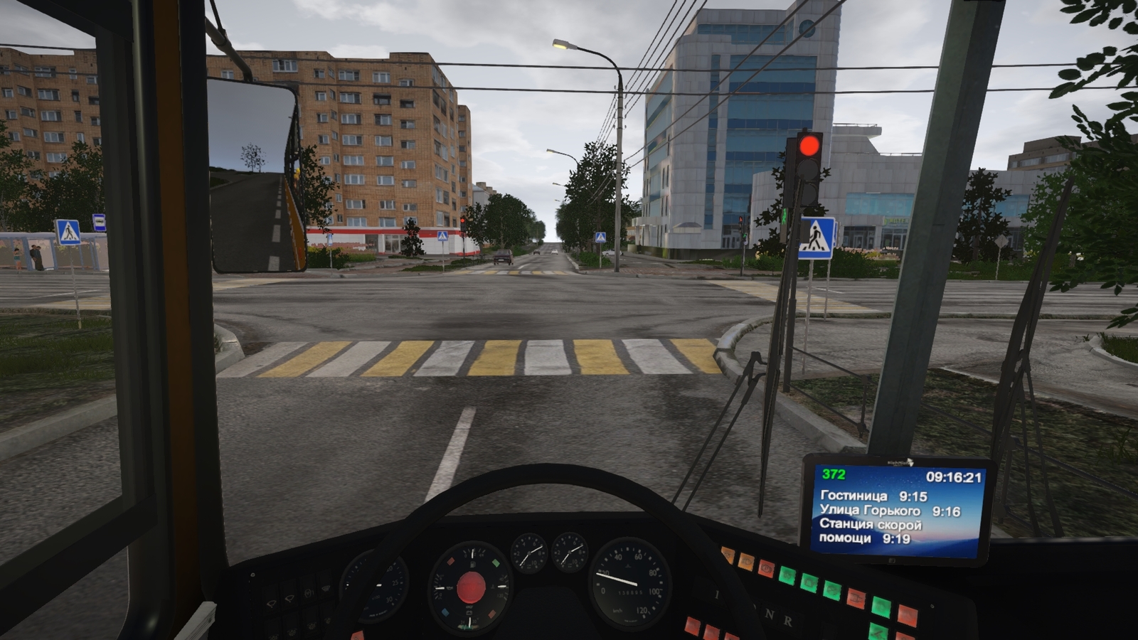 The city of Serpukhov near Moscow in Bus Driver Simulator 2019. Comparison and project news - My, Bus, Simulator, Driver, Serpukhov, Modeling, Igromir, Video, Longpost