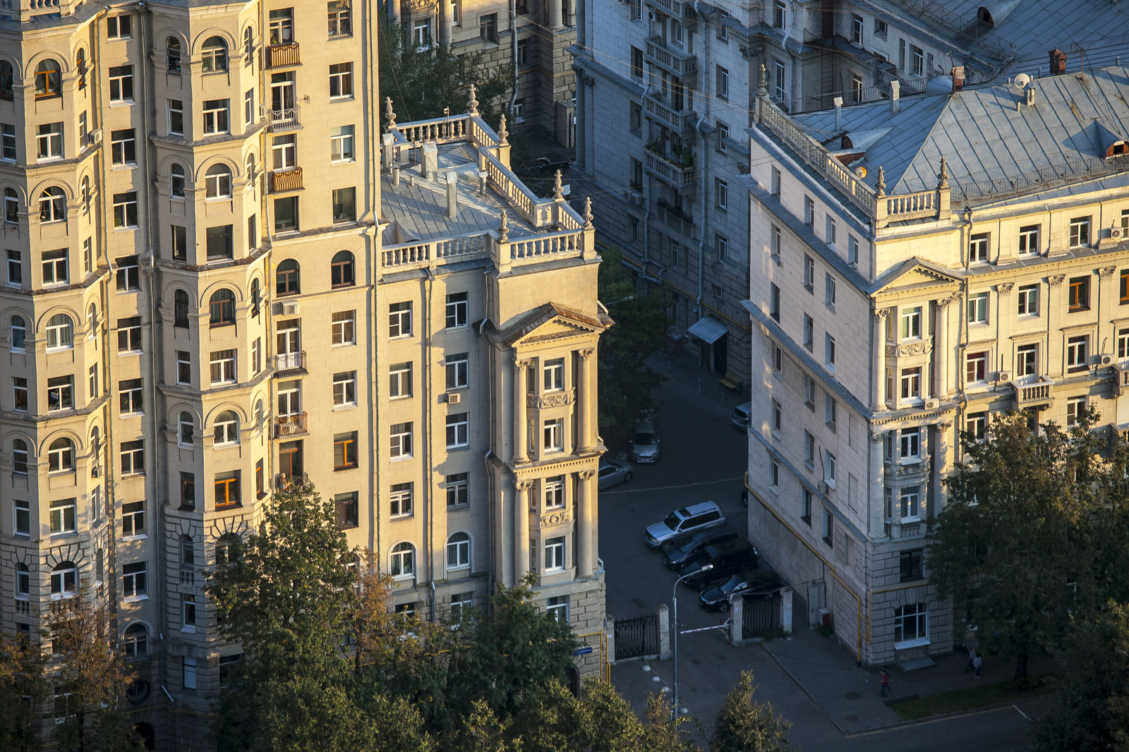 Moscow from the Empire tower before and after sunset - My, Moscow, The photo, Longpost