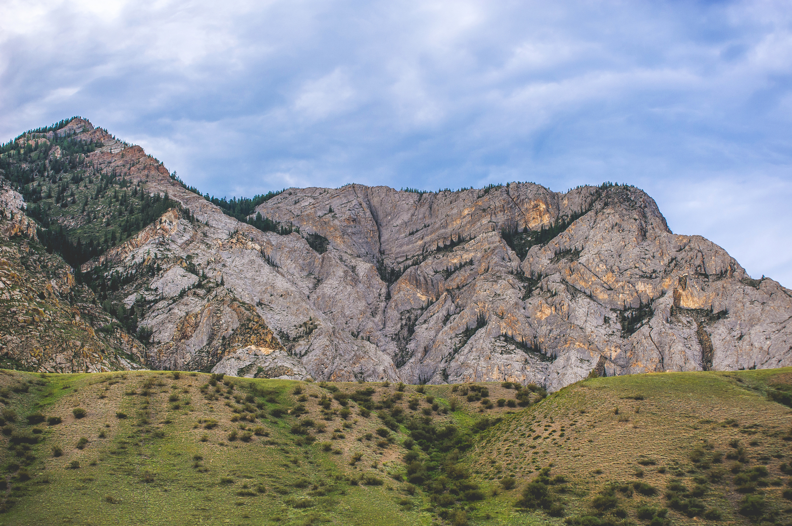 Altai, the confluence of the Chuya with the Katun - My, Altai, Mountain Altai, wildlife, beauty of nature, Longpost, Altai Republic