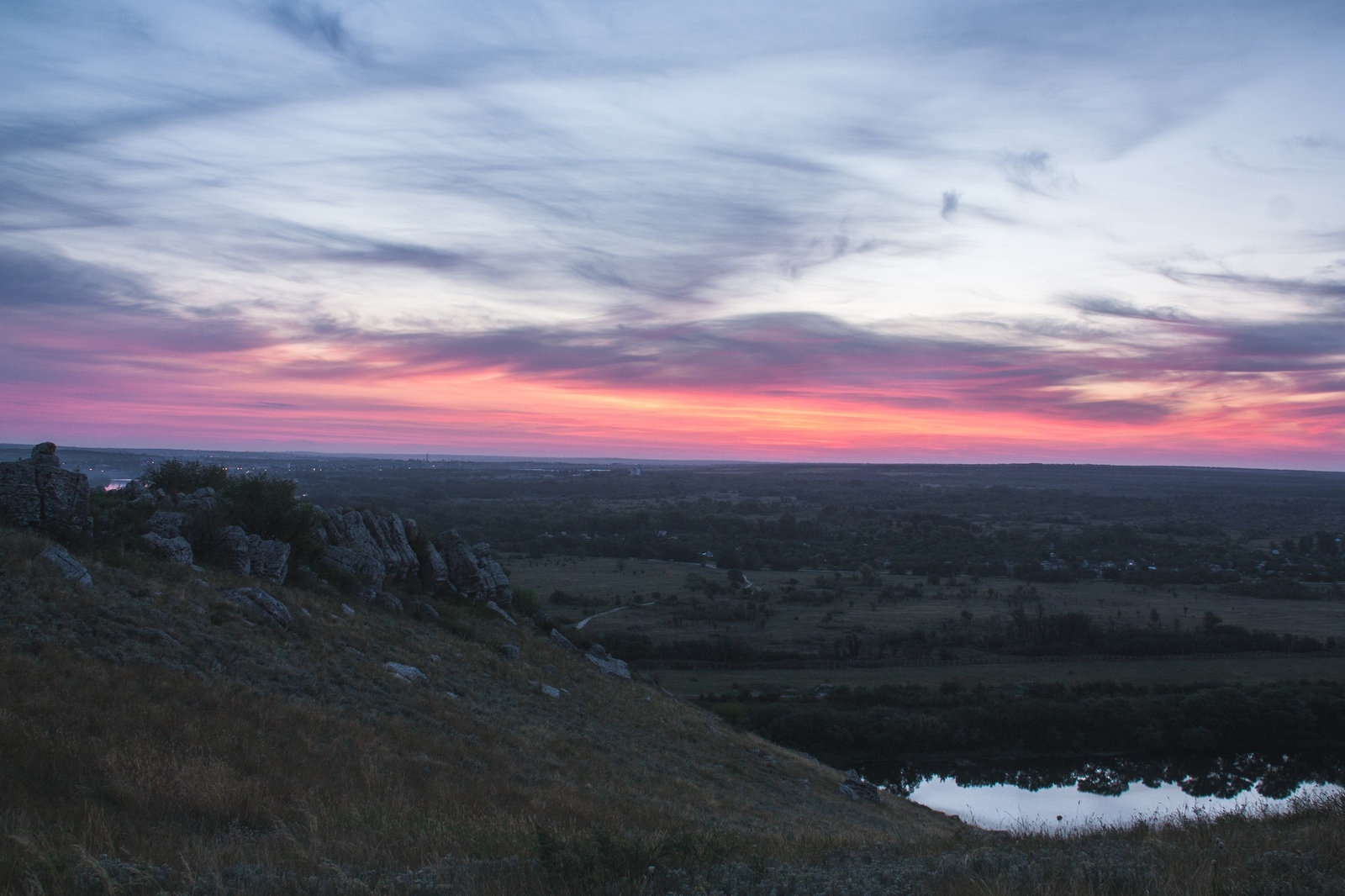 Sunday dawn - My, The photo, dawn, Landscape, Nature, Longpost