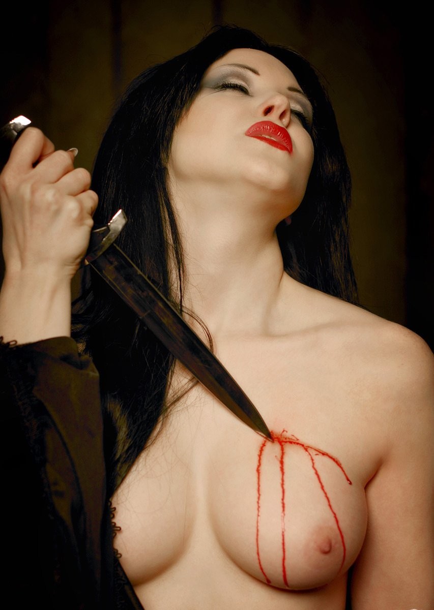 Erotic torture knife