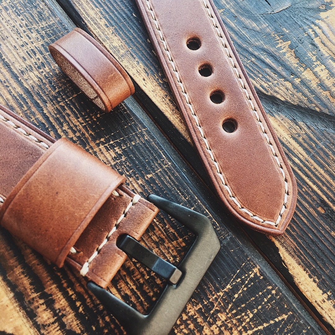 Horween Apple Watch Band - My, Strap, , Apple Watch, Longpost