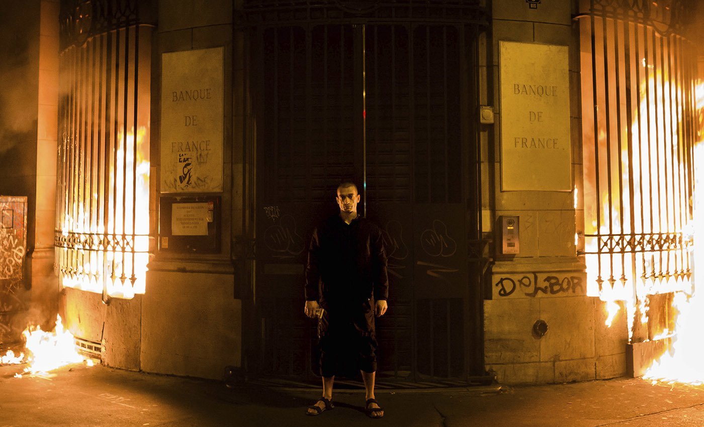 “Gentlemen, are you really going to beat us? — And how! (With) - Peter Pavlensky, France, , Prison, Beating, Politics