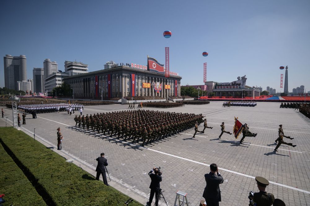 Парад в честь 70-летия КНДР - Северная Корея, 70 лет, Военный парад, Парад, Армия, Видео, Длиннопост