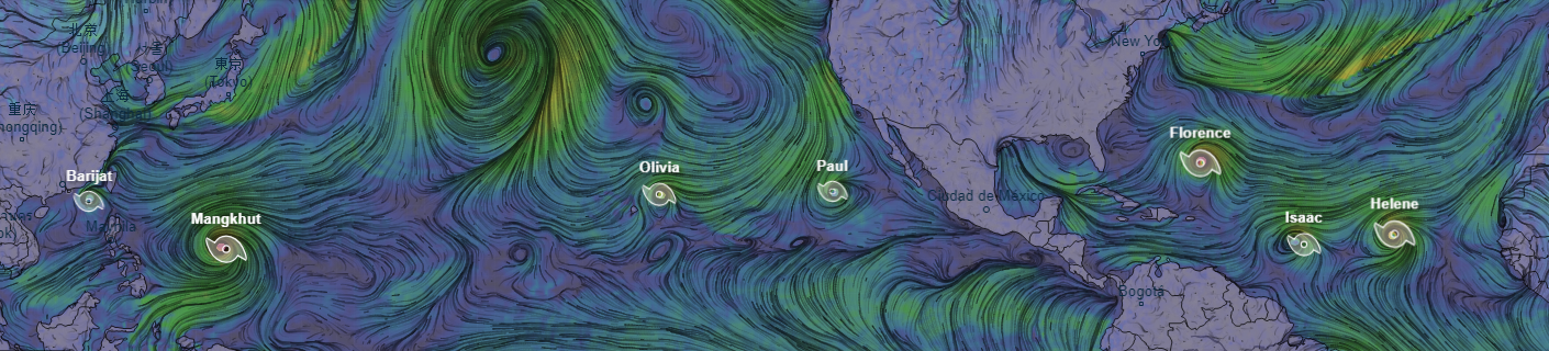 7 named tropical cyclones around the world - My, Weather, Cyclone