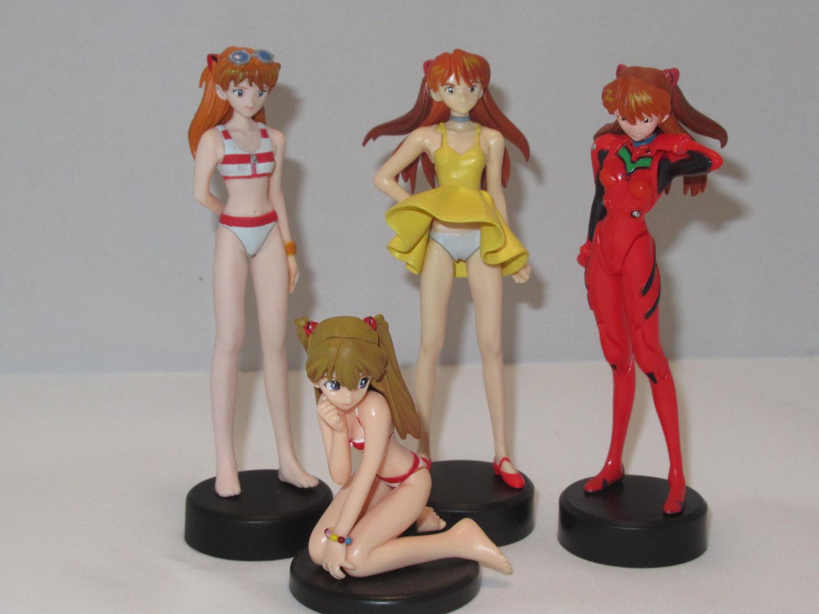 Anime Junk №24. Asuka vs Kenshiro vs Rei - My, Anime, Japan, Figurine, Evangelion, Hokuto no Ken, , Video, Longpost, Figurines