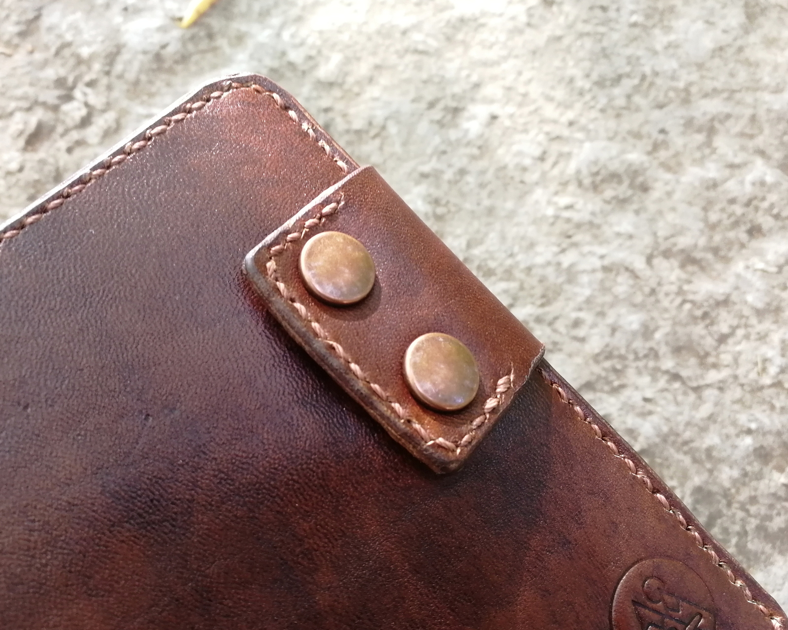 Fancy leather wallet - My, Needlework without process, Handmade, Leather craft, Natural leather, Longpost