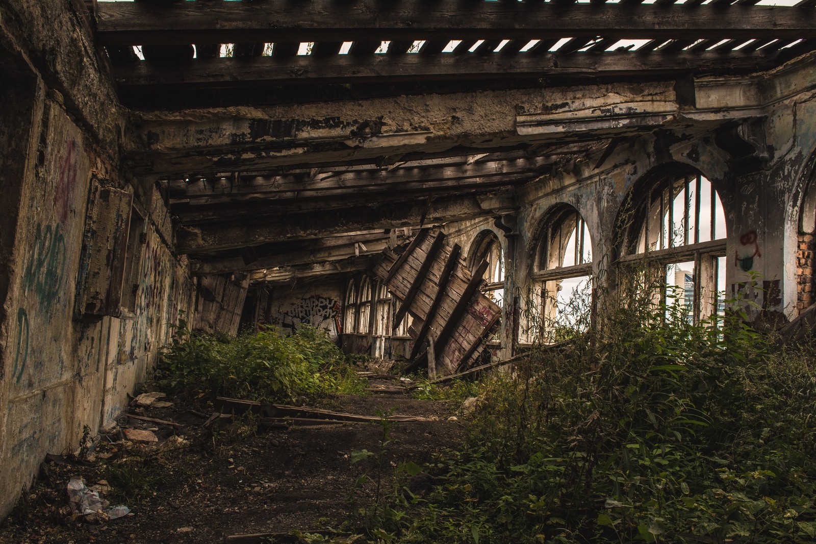 Dead hospital. - My, The photo, Architecture, Longpost, Abandoned