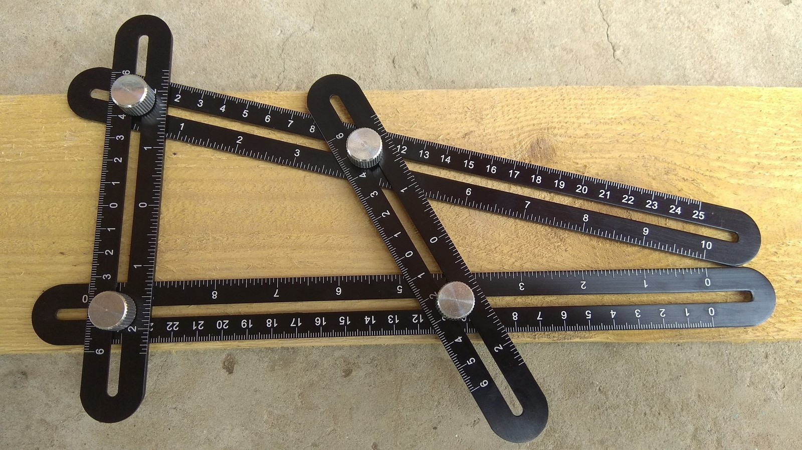 An indispensable tool for the master - ruler template - My, , Gauge