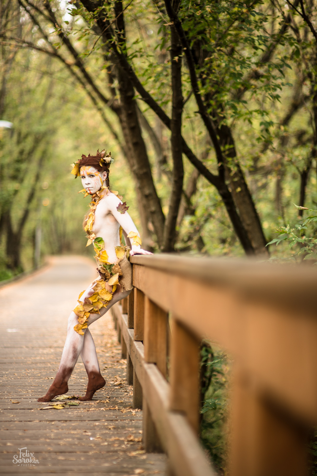 Autumn can be... - My, Nikon, Carl Zeiss, Sonnar, Autumn, Girls, Autumn leaves, Longpost