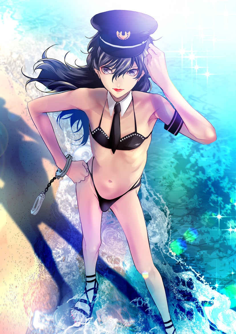 Amamiya Ren - NSFW, , Its a trap!, Ren Amamiya, Persona 5, Anime, Anime art, Persona, Longpost