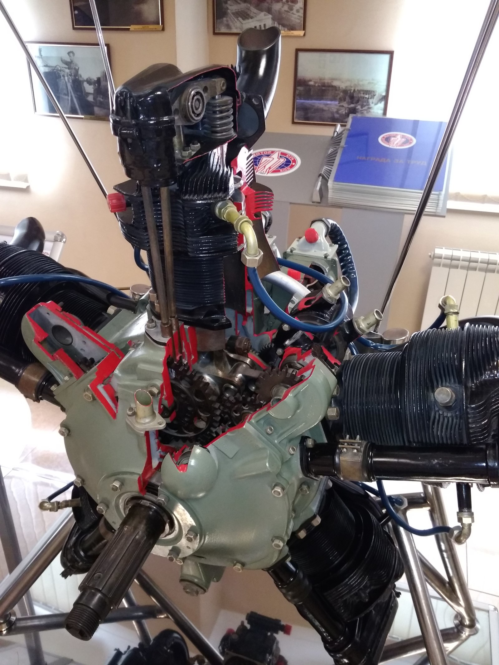 aircraft engines - My, Engine, Motor Sich, Museum of technology, Longpost, Aviation