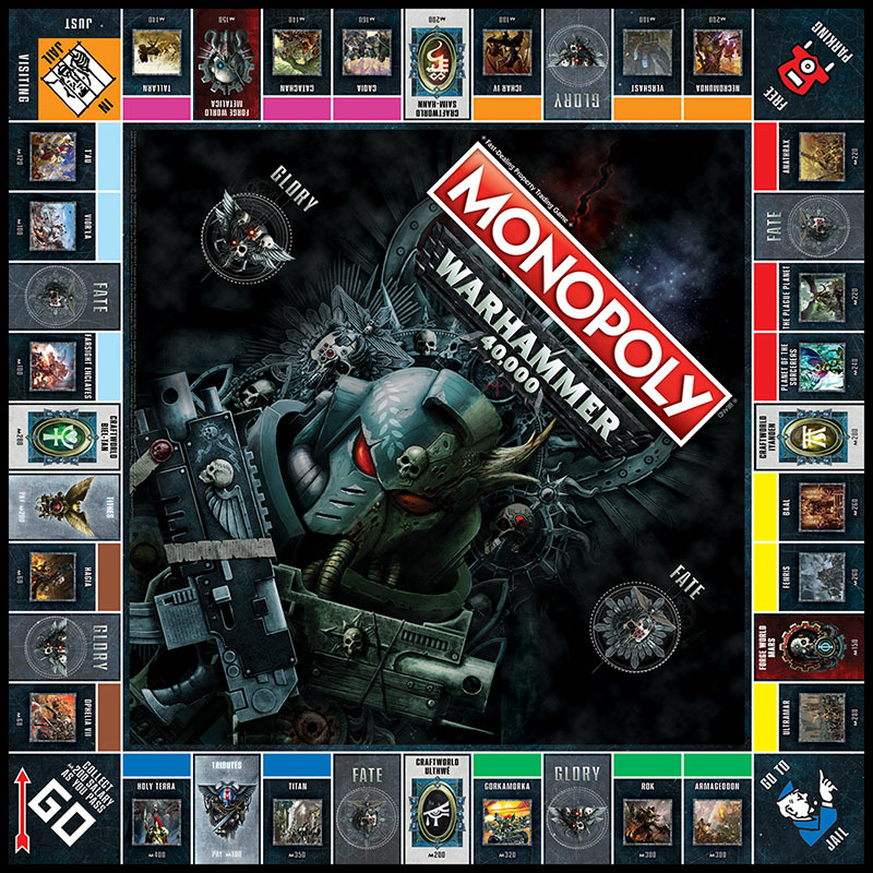 Warhammer: Monopoly - Warhammer 40k, Monopoly, Board games, Longpost