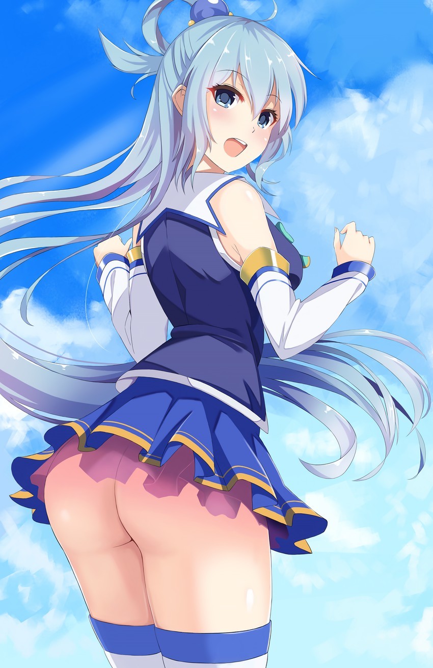 Aqua. - NSFW, Anime, Anime art, Konosuba, Aqua