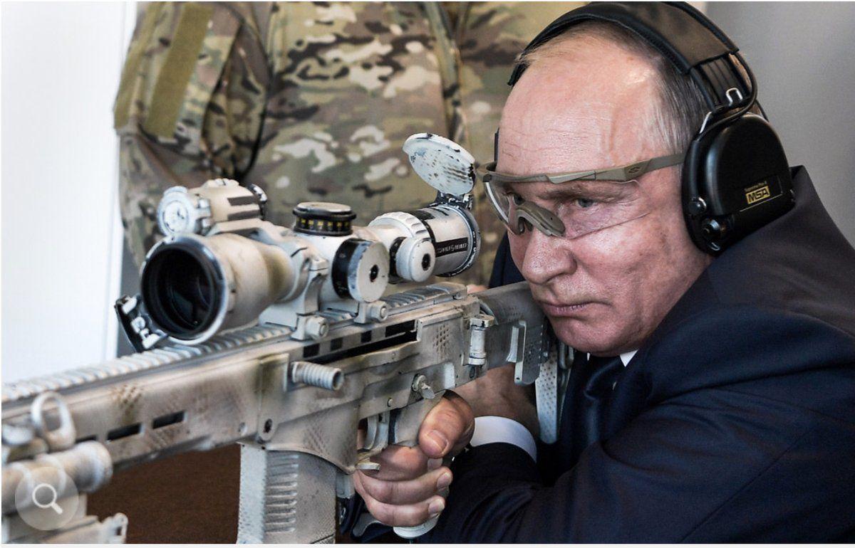 I wonder who he represents? - Vladimir Putin, Snipers, Not politics