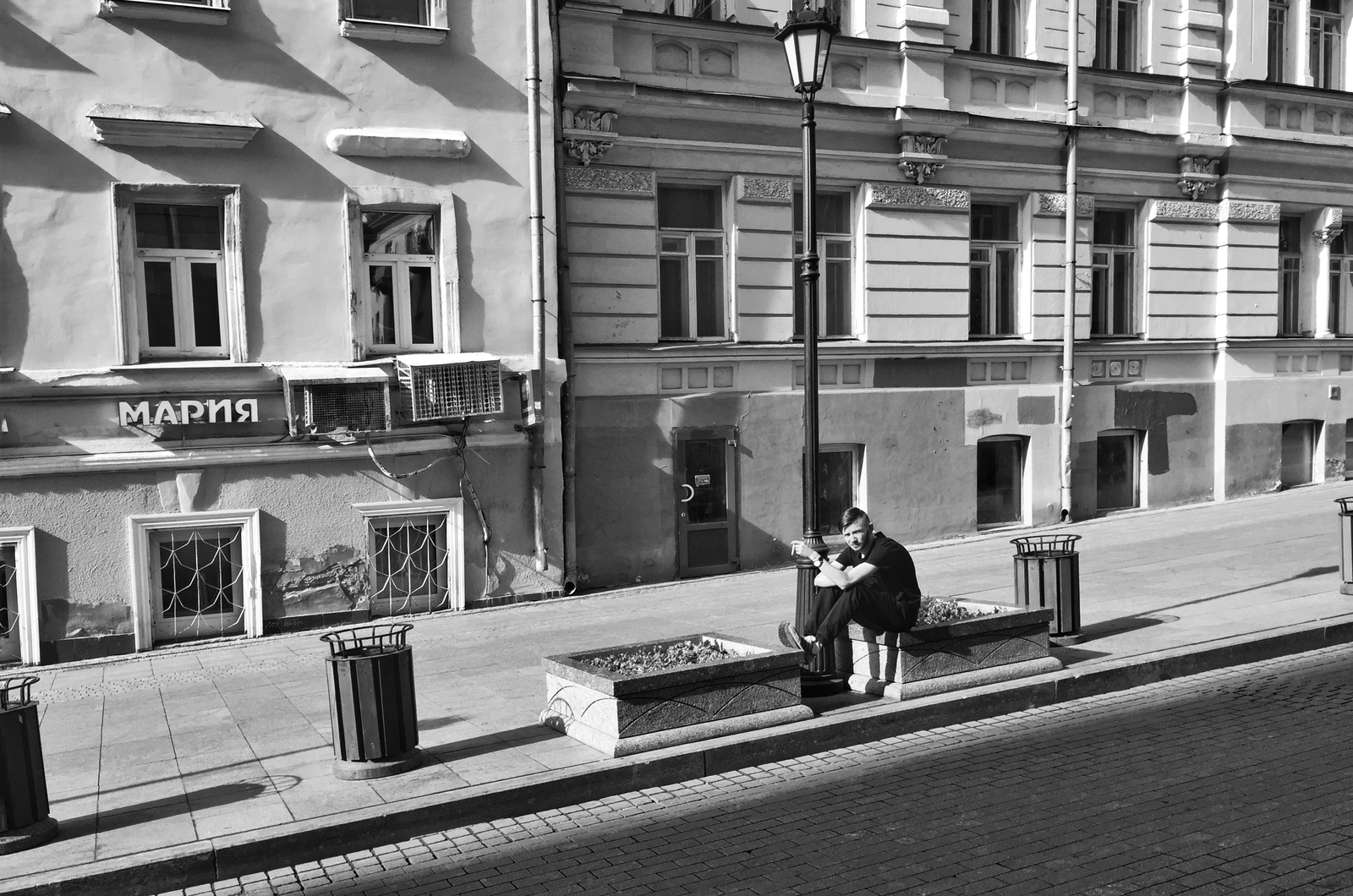 Немного мобильного фото улиц Москвы. - Моё, Москва, Фотография, Улица, Черно-белое фото, Длиннопост