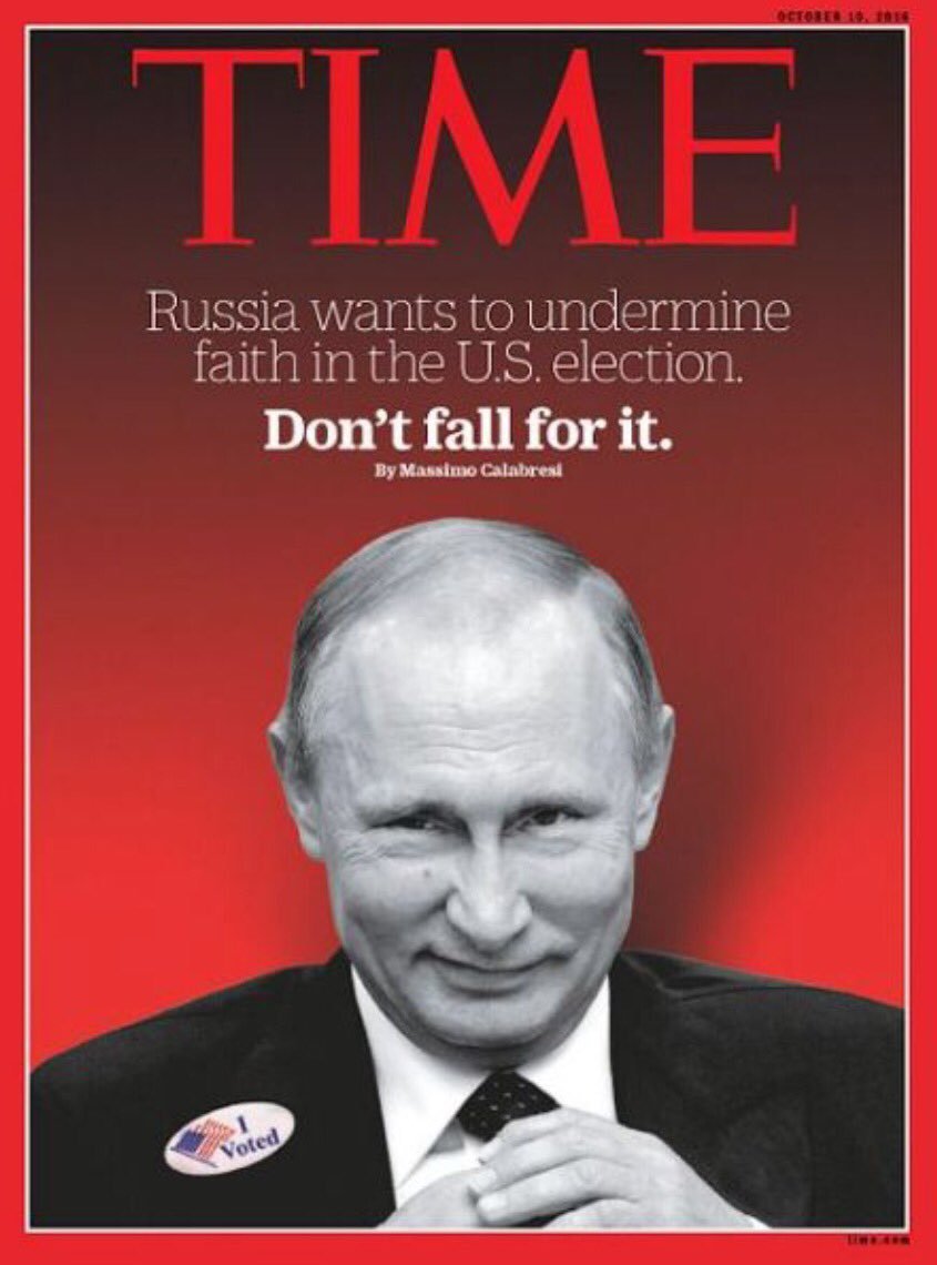 American paranoia - USA, Time Magazine, Politics, Vladimir Putin, Paranoia, Longpost