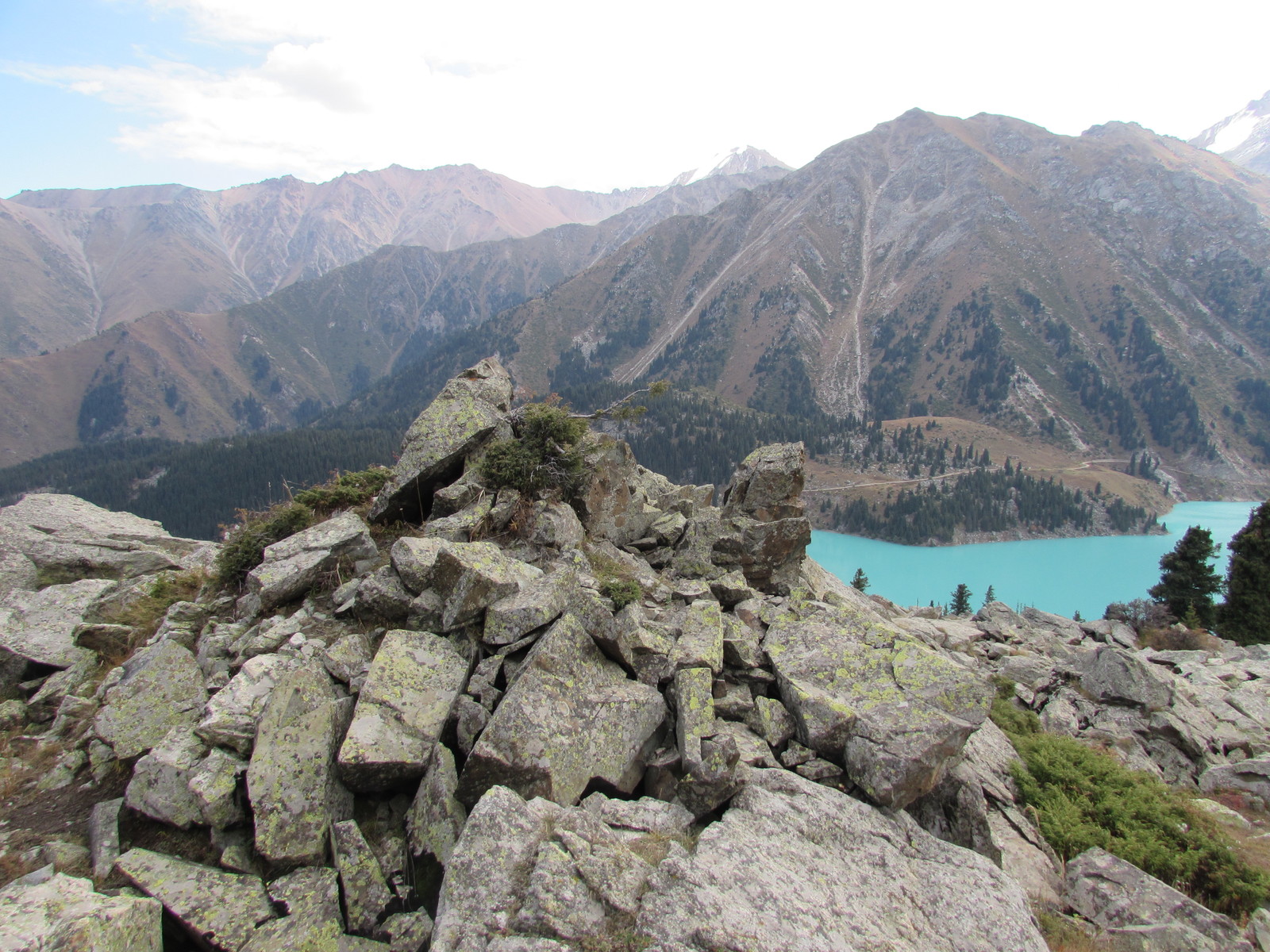 Big Almaty Lake - My, Big Almaty Lake, , , Longpost