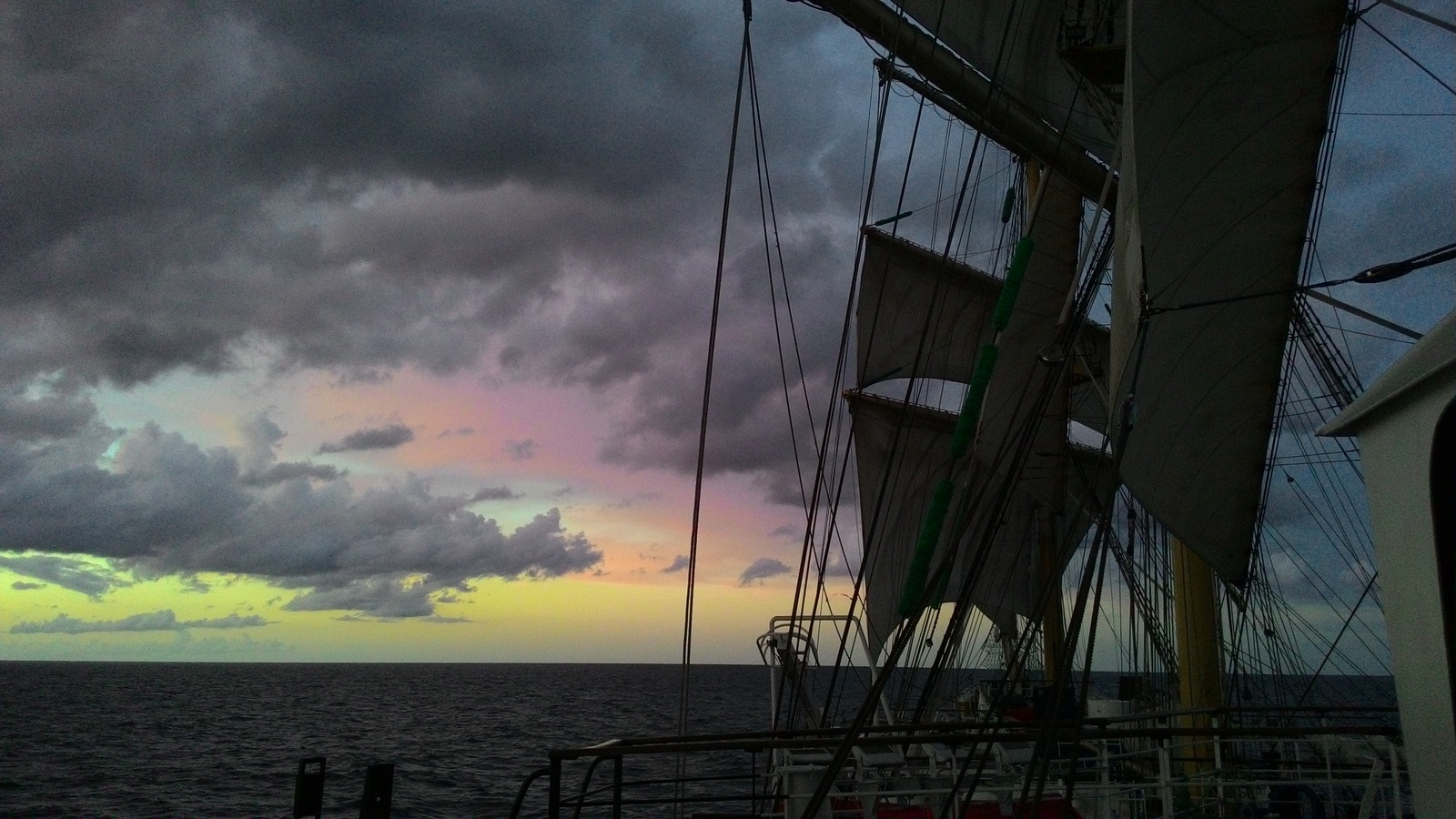 More random photos from Mir to your feed - My, Sailboat Mir, Sailboat, Sea, Longpost