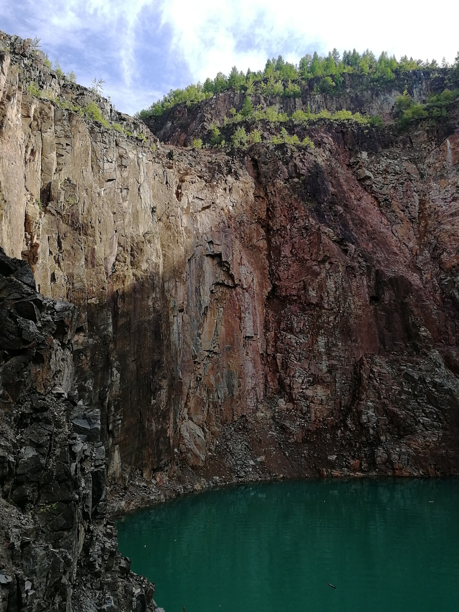 turquoise lake - My, beauty, The nature of Russia, Lake, Longpost