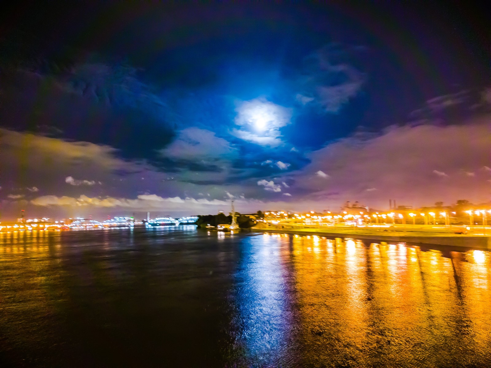 City on the Neva - My, Saint Petersburg, Bridge, The photo, Samsung