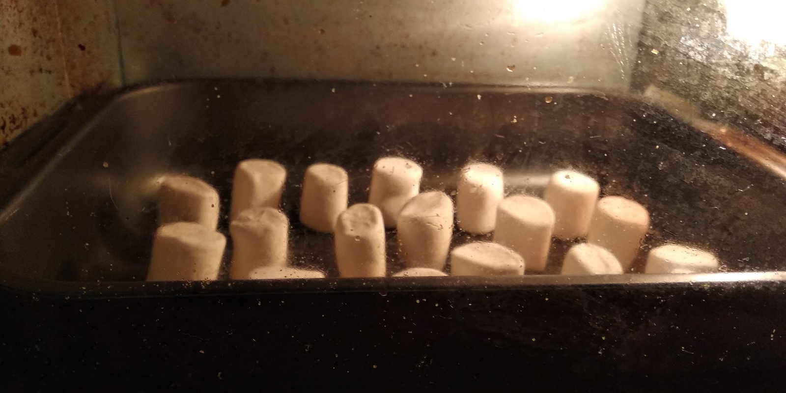 marshmallow evolution - My, Twitter, Men's cooking, Marshmallow, Longpost