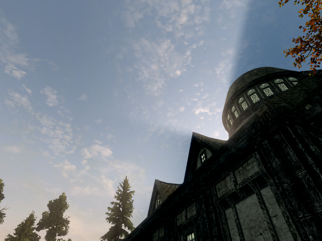 Skyrim Vol.1 - My, Skyrim, The Elder Scrolls V: Skyrim, Screenshot, Beautiful, Sky, Longpost