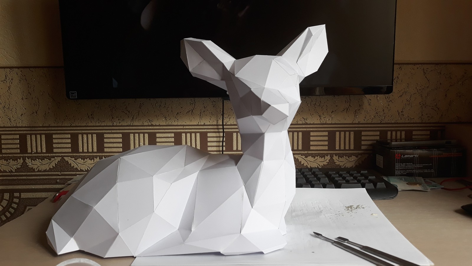 Немного моих работ - Моё, Pepakura, Бумага, Без рейтинга, Хобби, Длиннопост, Papercraft