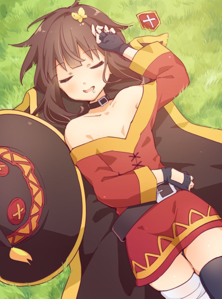 Megumin - Anime, Konosuba, Megumin, Anime art, Longpost