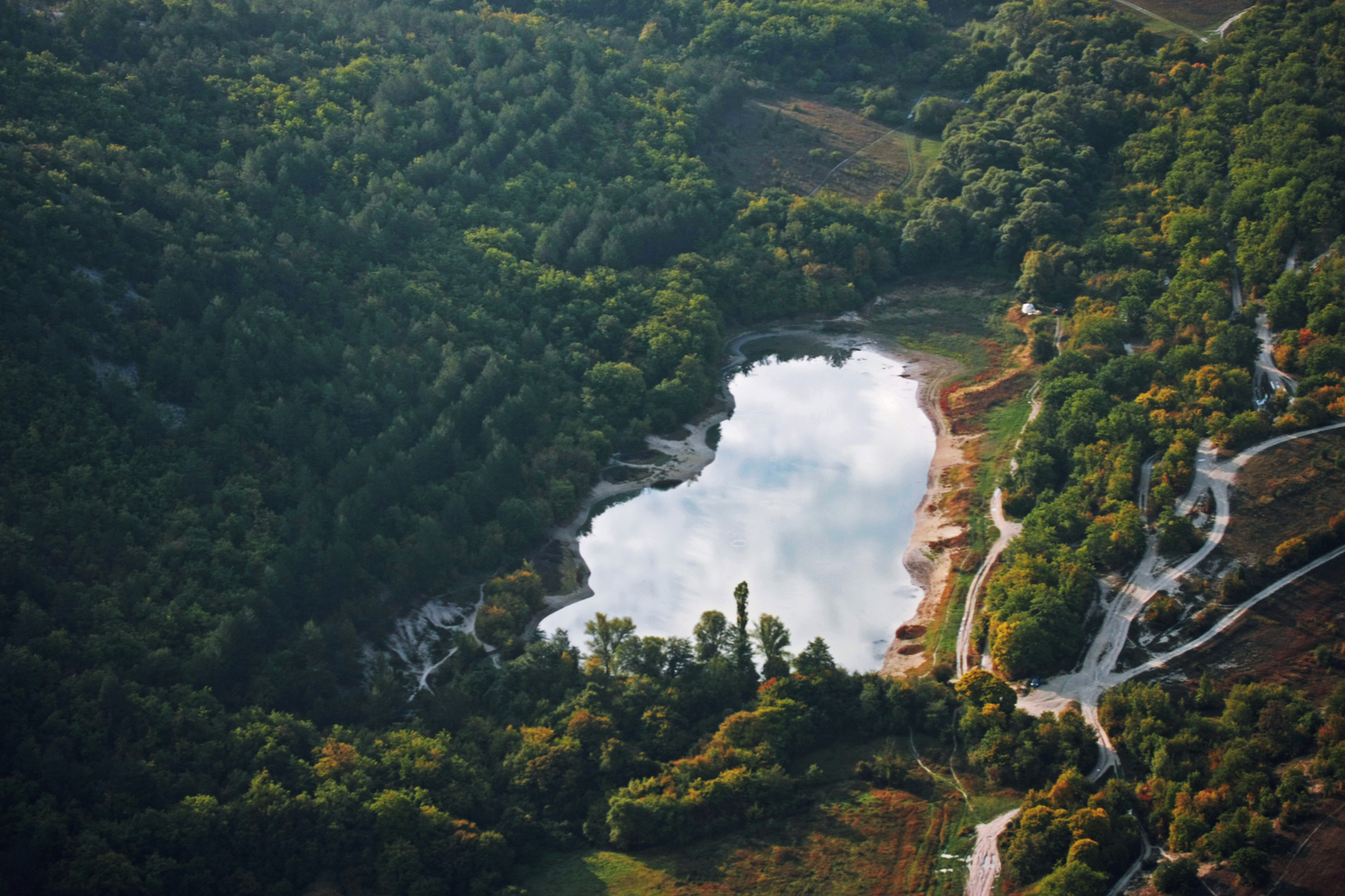 Flying over the Crimean mountains. - My, Crimea, Bakhchisarai, The photo, Height, Flight, The mountains, Morning, Tepe Kermen, Longpost