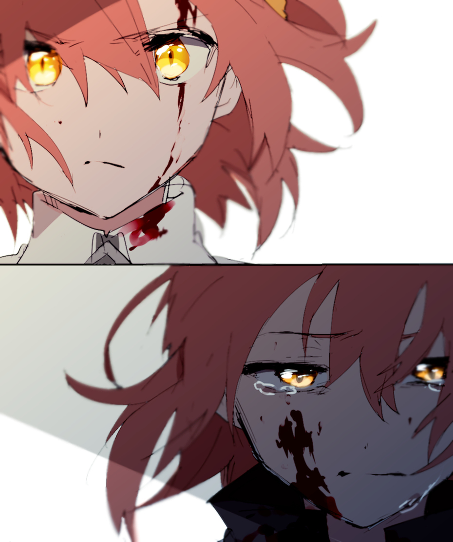 Anime sad - Аниме, Gudako, FGO, Fujimaruritsuka, Fate Grand Order, Feitoguranndoo da nimannyu Za