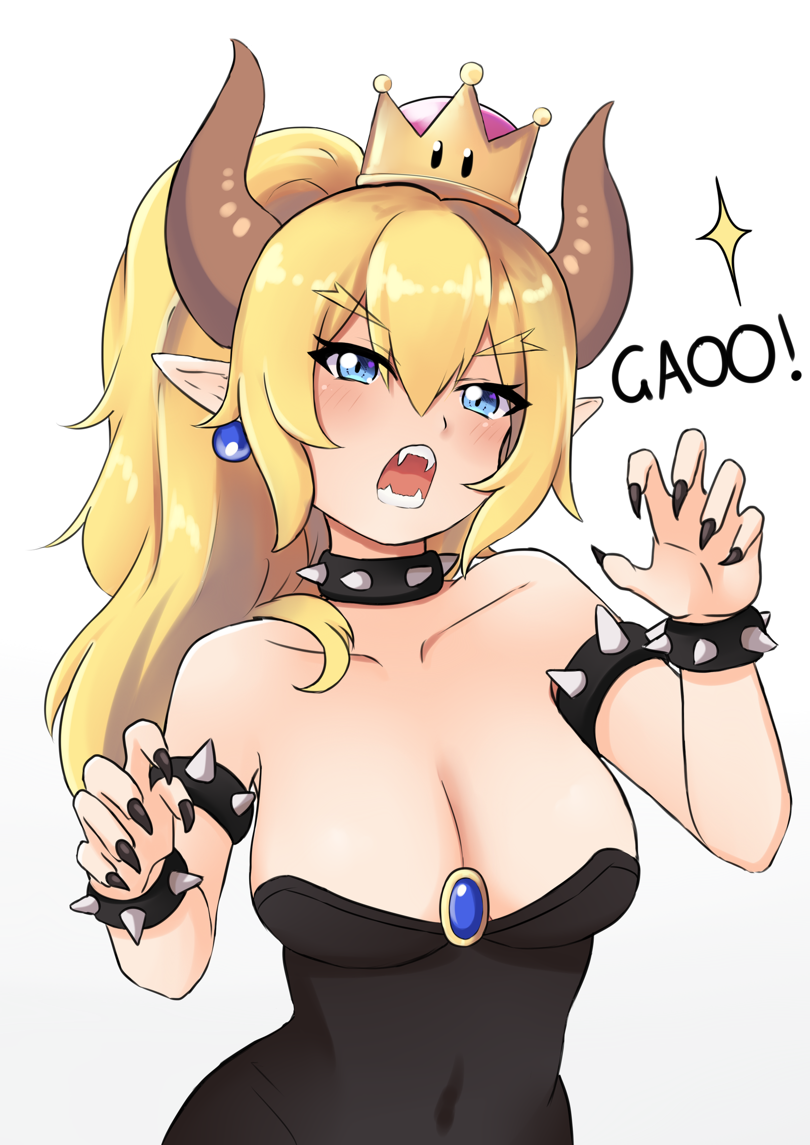 Bowsette - Bowsette, Марио, Princess Peach, Boosette, Длиннопост, Bowser