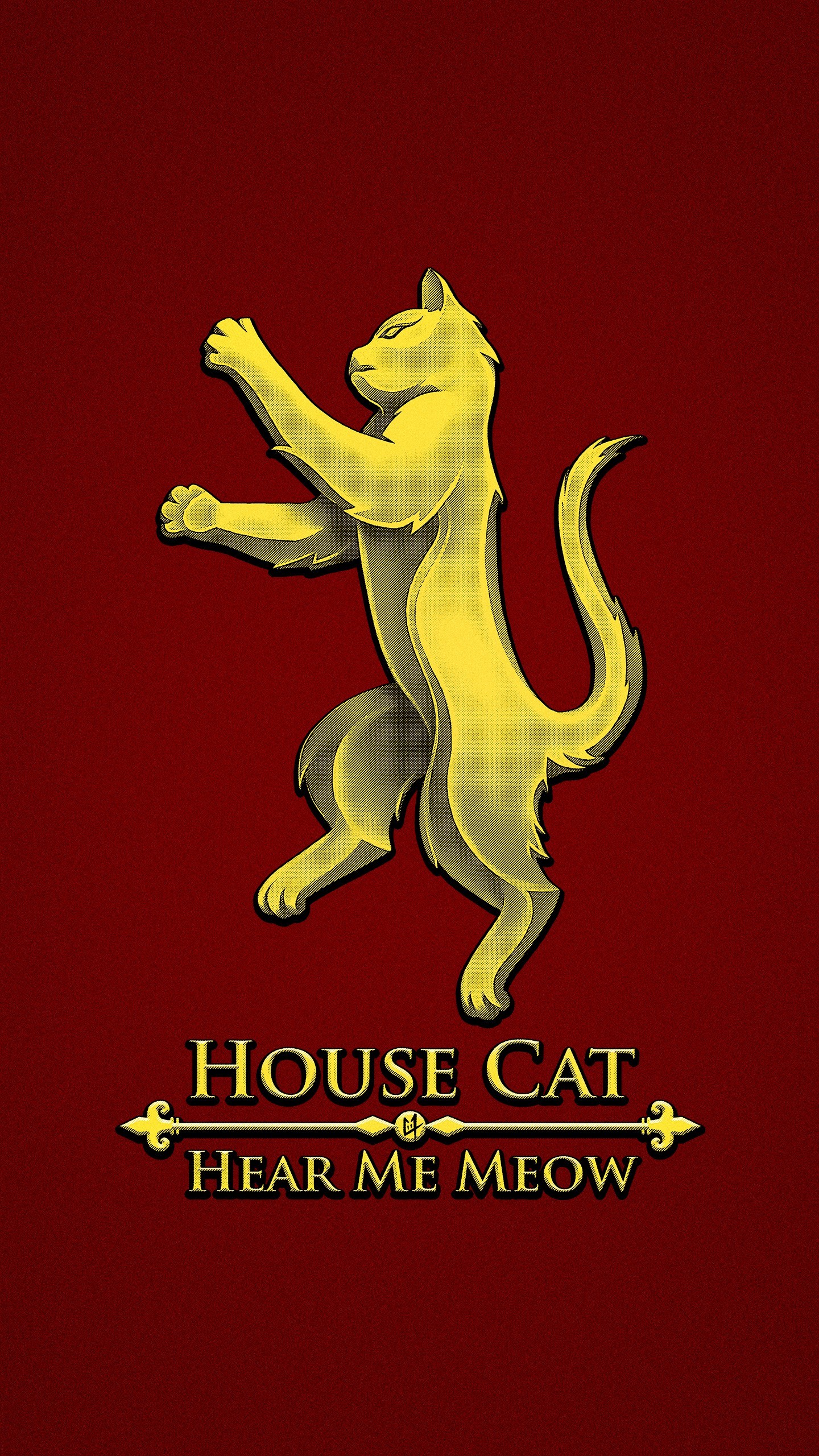 Hear me meow - Game of Thrones, cat, , Lannister