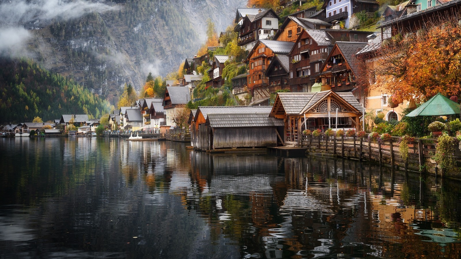 Autumn in Hallstatt. - The photo, Landscape, Austria, Hallstatt