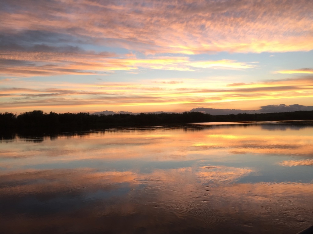 How it is to work as a cook on the river. Part 4. Beautiful sunsets, sunrises, and just photos from the window)) - My, River, Sea, The mountains, Sunset, Ship, Watch, Work, Cook, Longpost