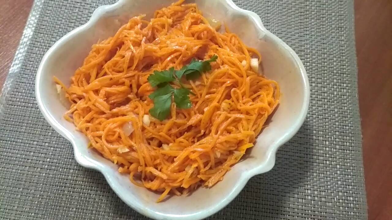 pumpkin in korean - My, Cooking, Video recipe, Pumpkin dish, Video