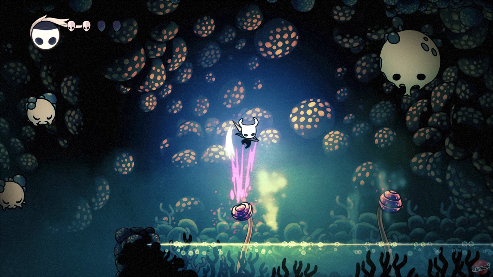 Hollow Knight game as a piece of visual art - Games, Gamedev, Hollow knight, , Design, , , Longpost