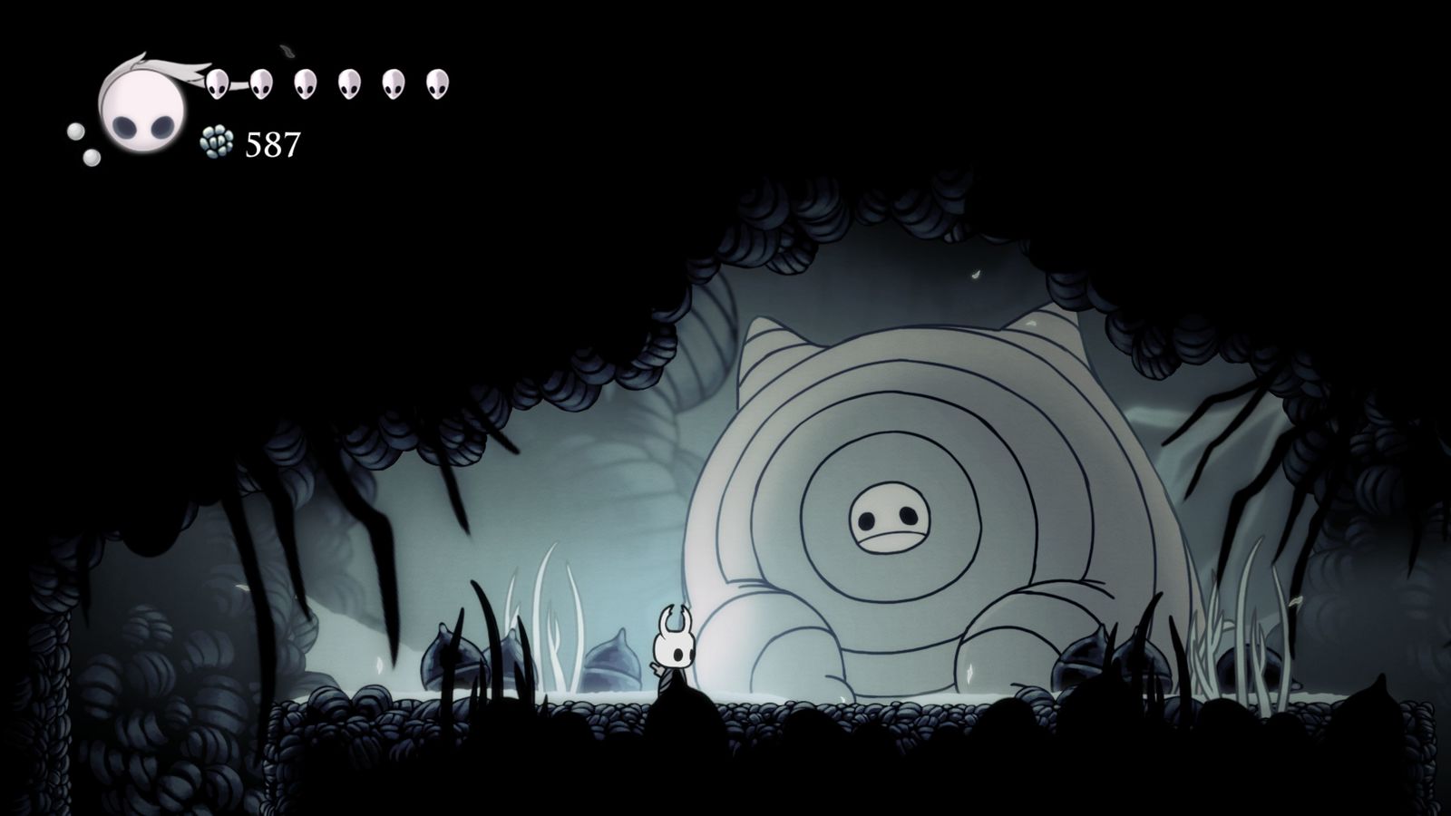 Hollow Knight game as a piece of visual art - Games, Gamedev, Hollow knight, , Design, , , Longpost